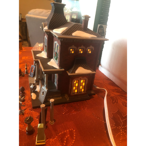 Department 56 58927 Architectural Antiques 17 pieces Rare Retired Snow Village - Picture 10 of 16